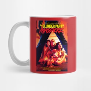 Classic Horror Movie Poster - The Slumber Party Massacre Mug